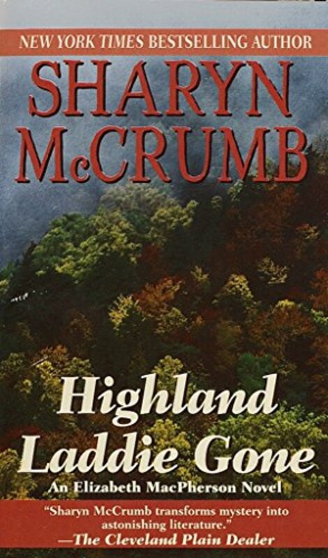 Book cover for "Highland Laddie Gone" by Sharyn McCrumb