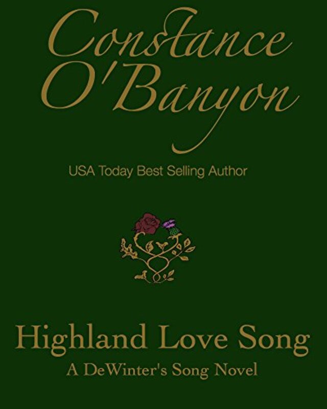 Book cover for "Highland Love Song" by Constance O'Banyon