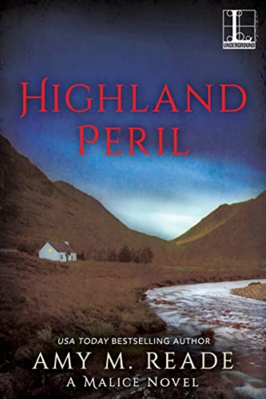 Book cover for "Highland Peril" by Amy M Reade
