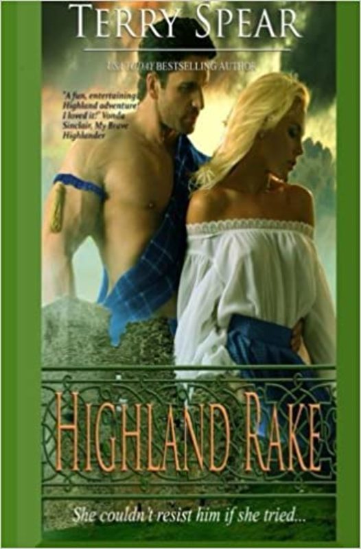 Book cover for "Highland Rake" by Terry Spear