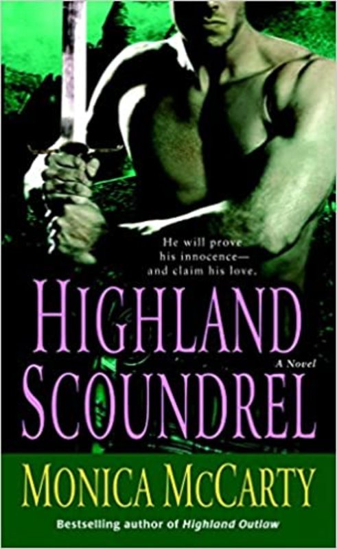 Book cover for "Highland Scoundrel" by Monica McCarty
