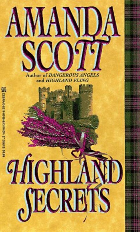 Book cover for "Highland Secrets" by Lynne Scott Drennan
