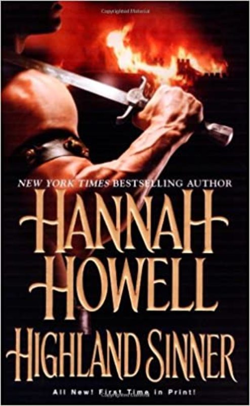 Book cover for "Highland Sinner" by Hannah Howell