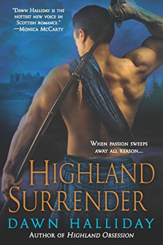 Book cover for "Highland Surrender" by Jennifer Haymore