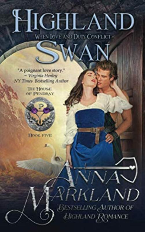 Book cover for "Highland Swan" by Anna Markland