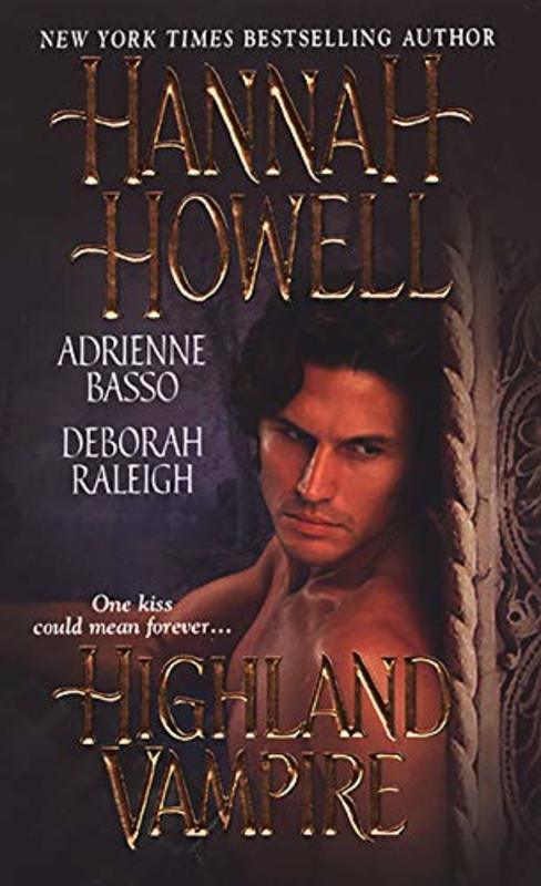 Book cover for "Kiss of the Vampire" by Hannah Howell