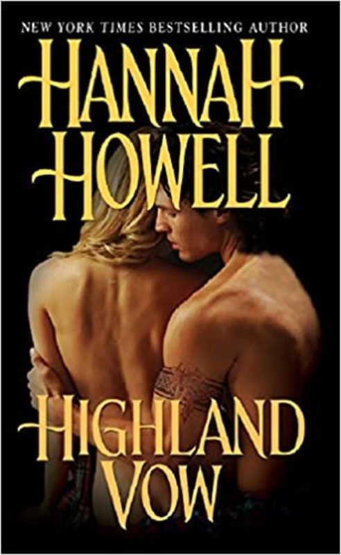 Book cover for "Highland Vow" by Hannah Howell