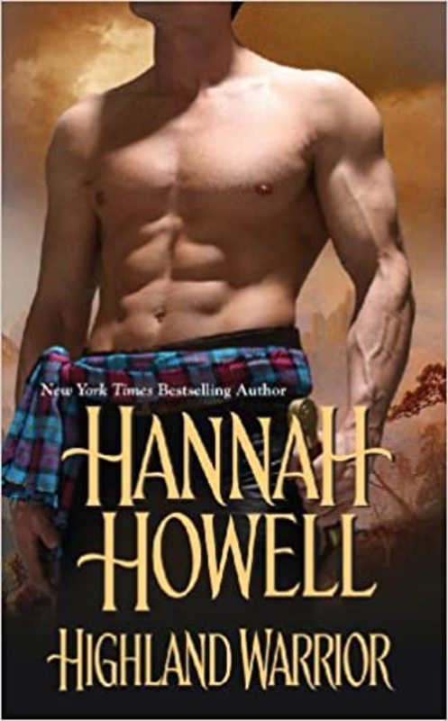 Book cover for "Highland Warrior" by Hannah Howell