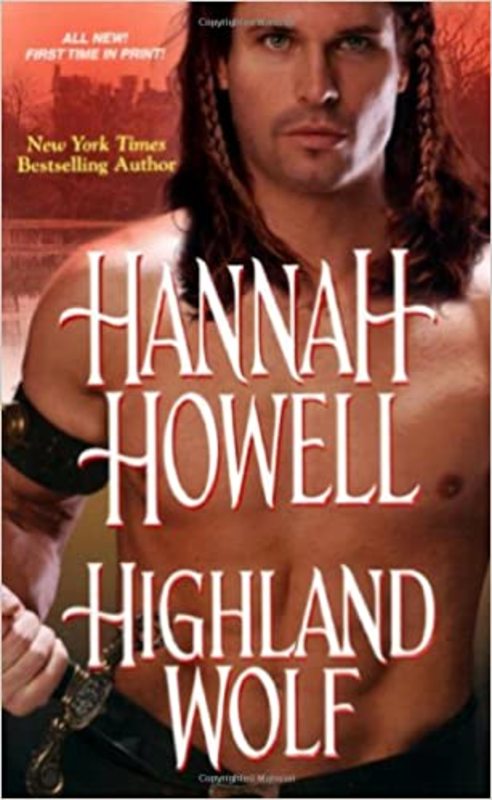 Book cover for "Highland Wolf" by Hannah Howell