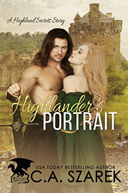 Book cover for "Highlander's Portrait" by CA Szarek