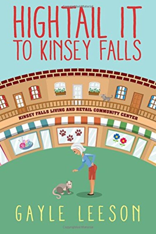 Book cover for "Hightail It to Kinsey Falls" by Gayle Trent