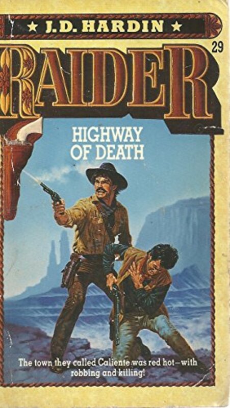 Book cover for "Highway of Death" by JD Hardin