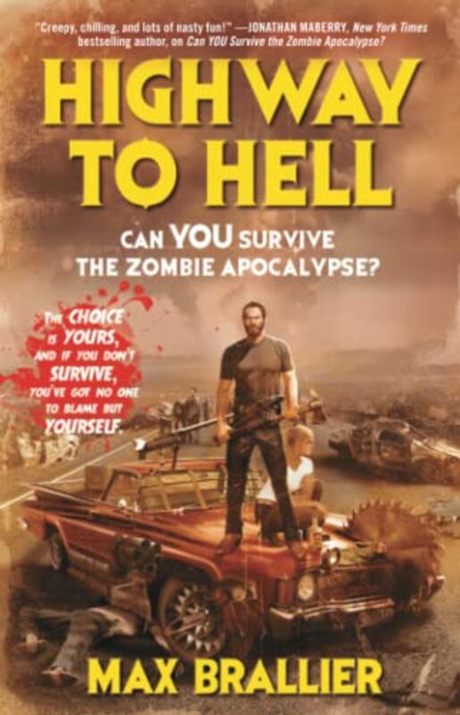 Book cover for "Highway to Hell" by Max Brallier