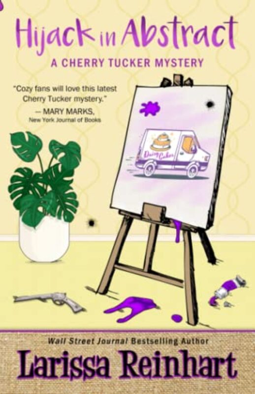 Book cover for "Hijack in Abstract" by Larissa Reinhart