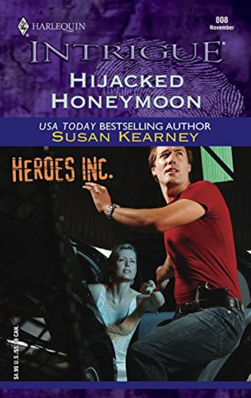 Book cover for "Hijacked Honeymoon" by Susan Kearney