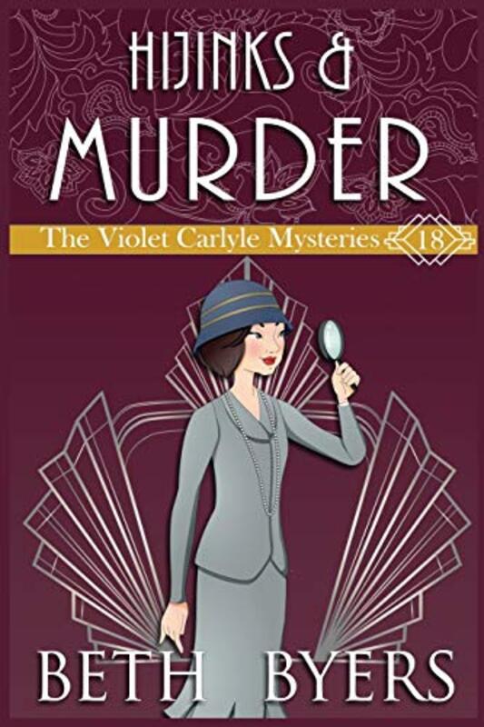 Book cover for "Hijinks and Murder" by Beth Byers