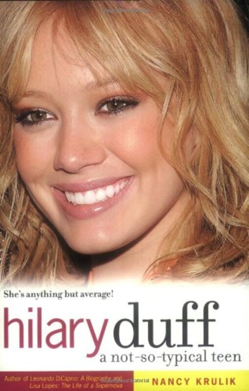 Book cover for "Hilary Duff" by Nancy Krulik