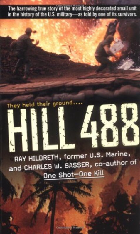 Book cover for "Hill 488" by Charles W Sasser