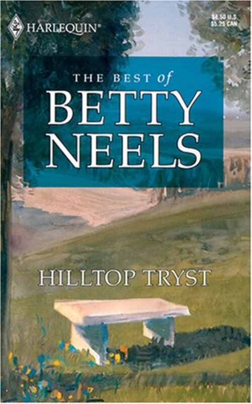 Book cover for "Hilltop Tryst" by Betty Neels