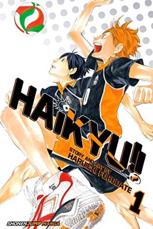 Book cover for "Hinata and Kageyama" by Haruichi Furudate