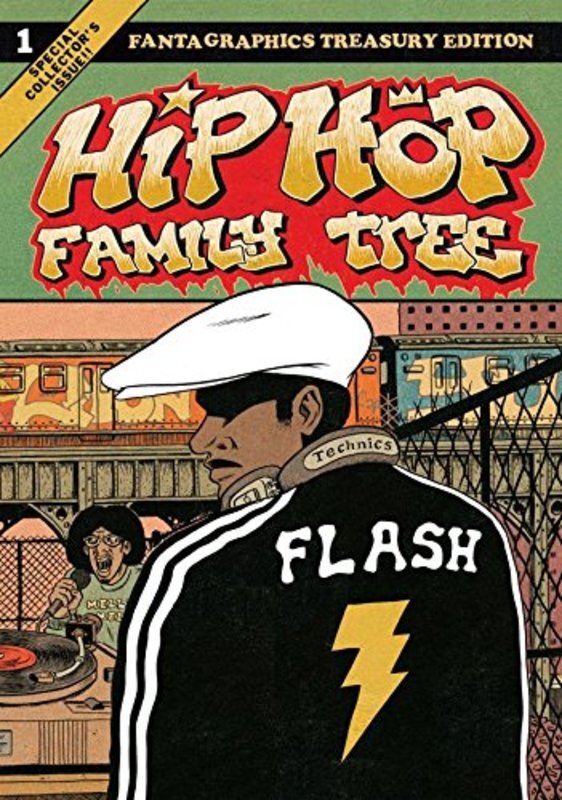 Book cover for "Hip Hop Family Tree" by Ed Piskor