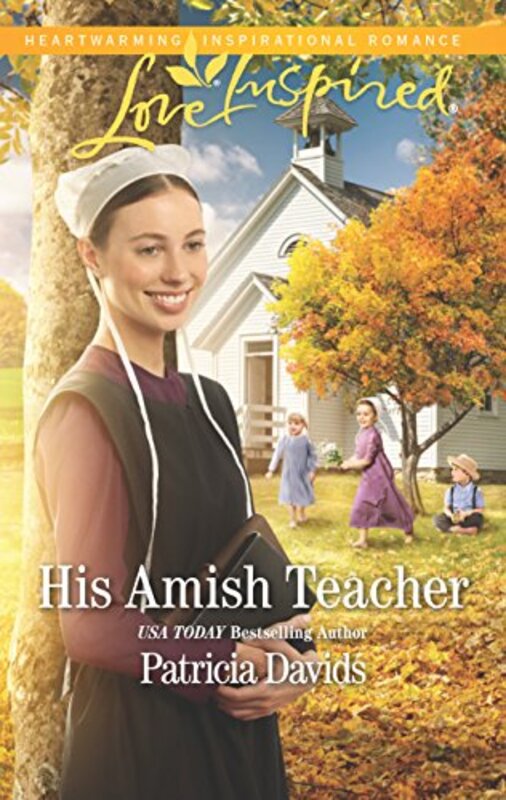 Book cover for "His Amish Teacher" by Patricia Davids