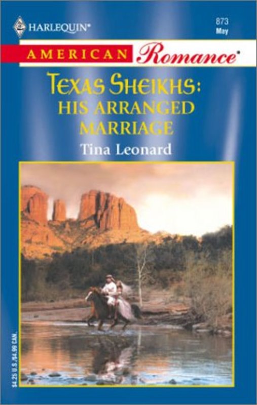 Book cover for "His Arranged Marriage" by Tina Leonard