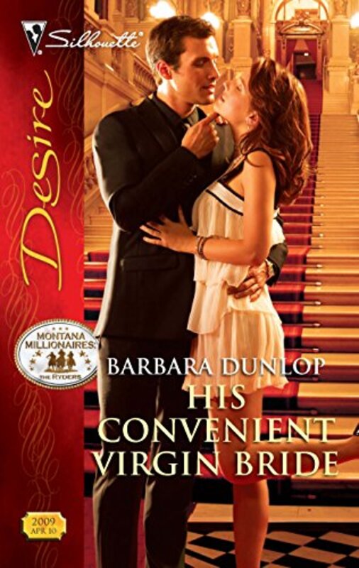 Book cover for "His Convenient Virgin Bride" by Barbara Dunlop