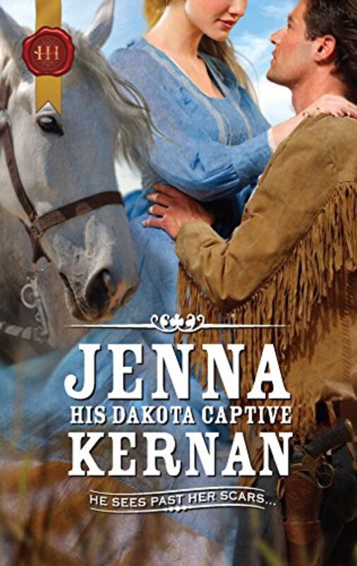 Book cover for "His Dakota Captive" by Jenna Kernan