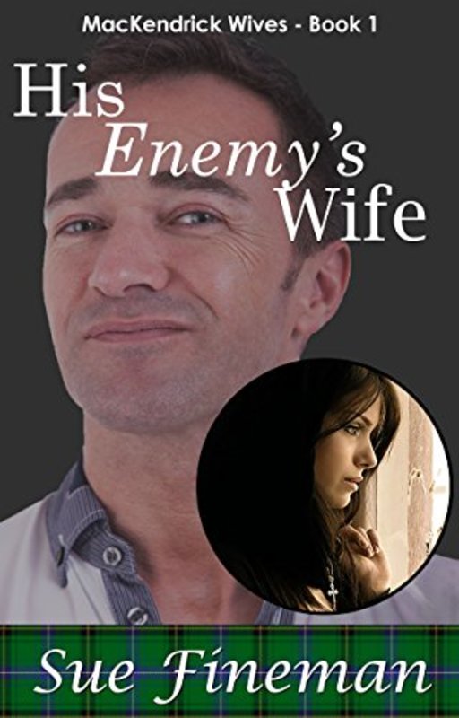 Book cover for "His Enemy's Wife" by Sue Fineman
