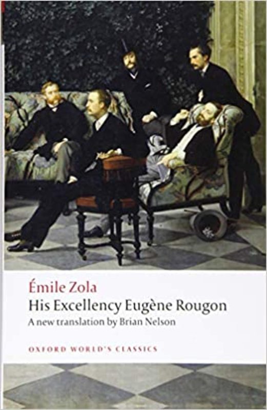 Book cover for "His Excellency Eugene Rougon" by Émile Zola