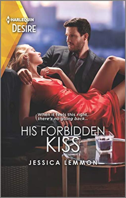 Book cover for "His Forbidden Kiss" by Jessica Lemmon