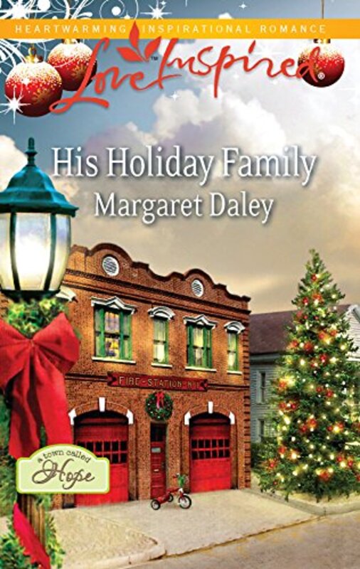 Book cover for "His Holiday Family" by Margaret Daley