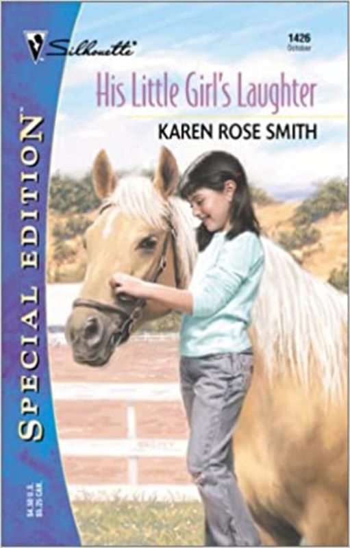 Book cover for "His Little Girl's Laughter" by Karen Rose Smith