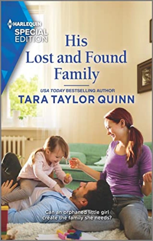 Book cover for "His Lost and Found Family" by Tara Taylor Quinn