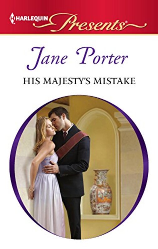 Book cover for "His Majesty's Mistake" by Jane Porter