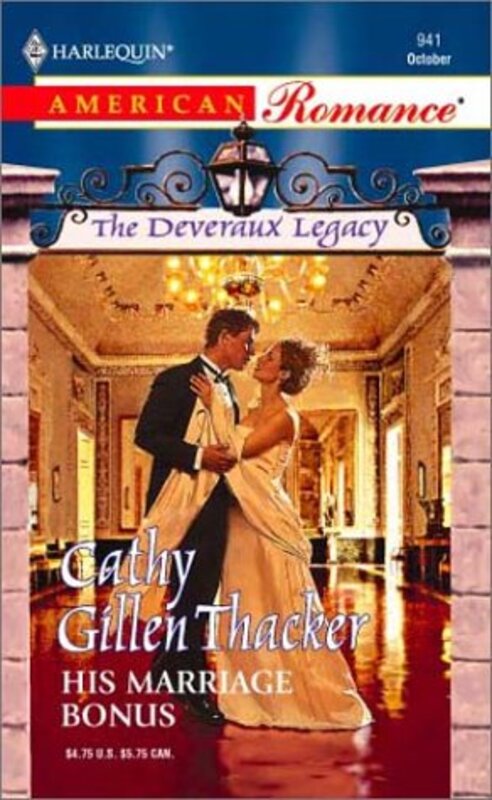Book cover for "His Marriage Bonus" by Cathy Gillen Thacker
