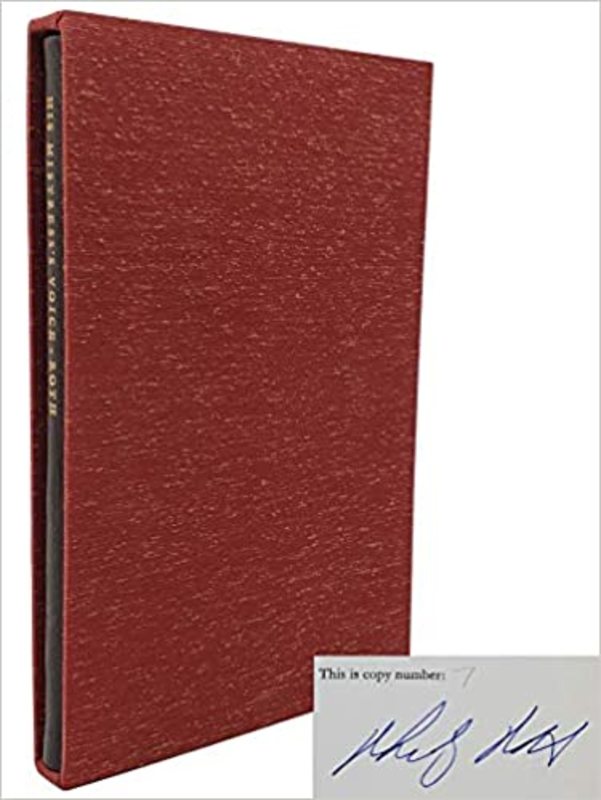 Book cover for "His Mistress's Voice" by Philip Roth