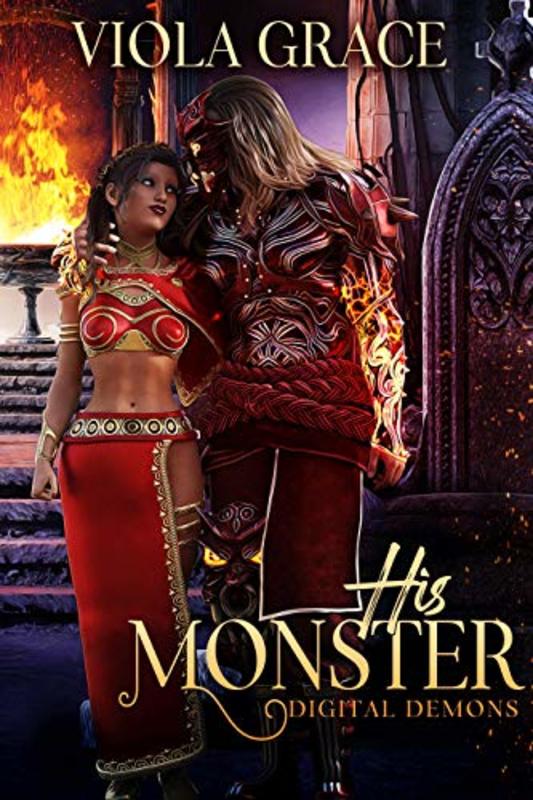 Book cover for "His Monster" by Viola Grace