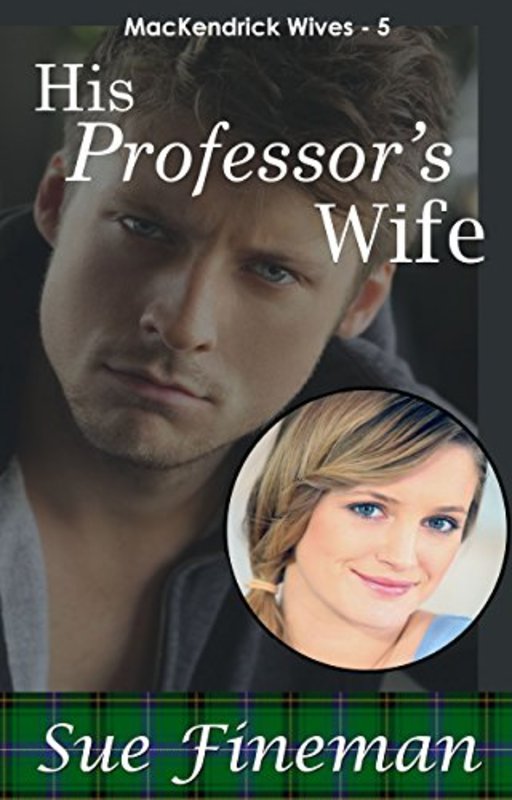 Book cover for "His Professor's Wife" by Sue Fineman