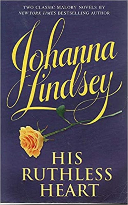 Book cover for "His Ruthless Heart" by Johanna Lindsey