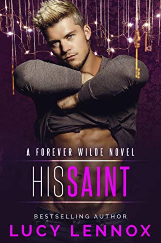 Book cover for "His Saint" by Lucy Lennox