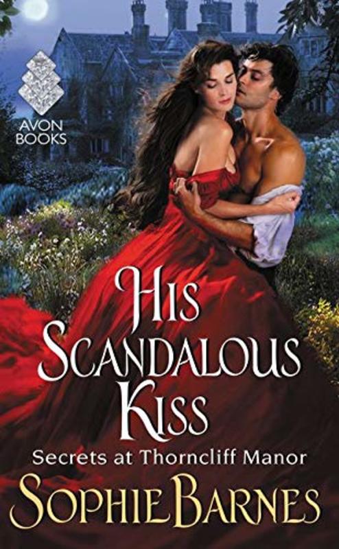 Book cover for "His Scandalous Kiss" by Sophie Barnes