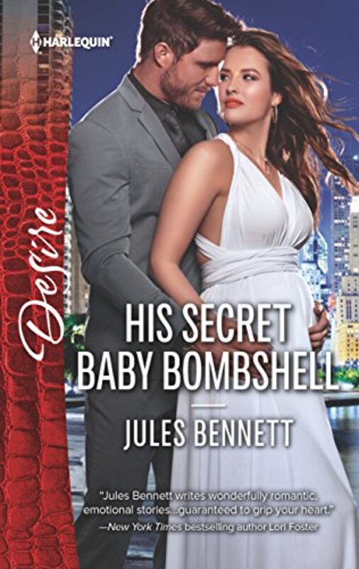 Book cover for "His Secret Baby Bombshell" by Jules Bennett