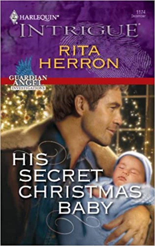 Book cover for "His Secret Christmas Baby" by Rita Herron