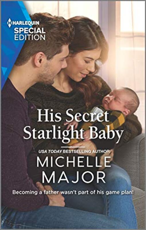 Book cover for "His Secret Starlight Baby" by Michelle Major