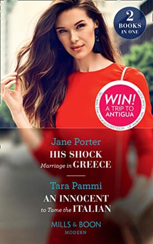 Book cover for "His Shock Marriage In Greece" by Various