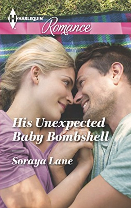 Book cover for "His Unexpected Baby Bombshell" by Soraya M Lane