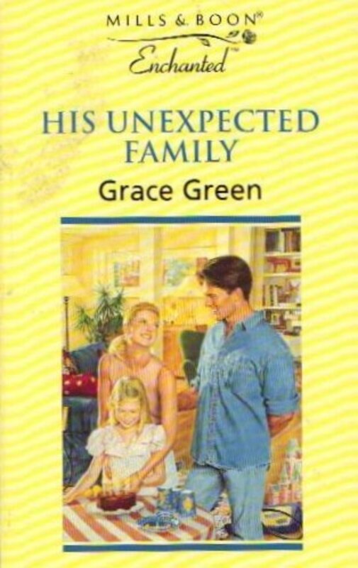 Book cover for "His Unexpected Family" by Grace Green