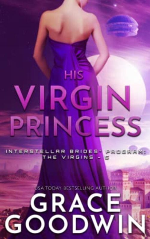 Book cover for "His Virgin Princess" by Grace Goodwin